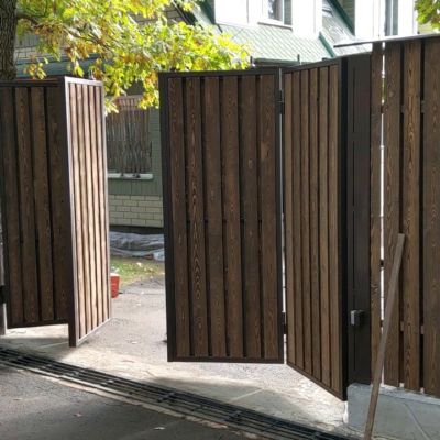 Купите и Закажите Ворота Гармошка: Лучшая Цена от 47714 руб, Установка под Ключ и Доставка в Ноябрьске и по Области